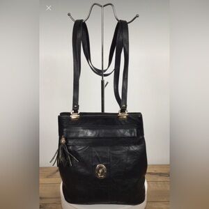 FLAVIO FERRE Genuine Leather Crossbody Bag